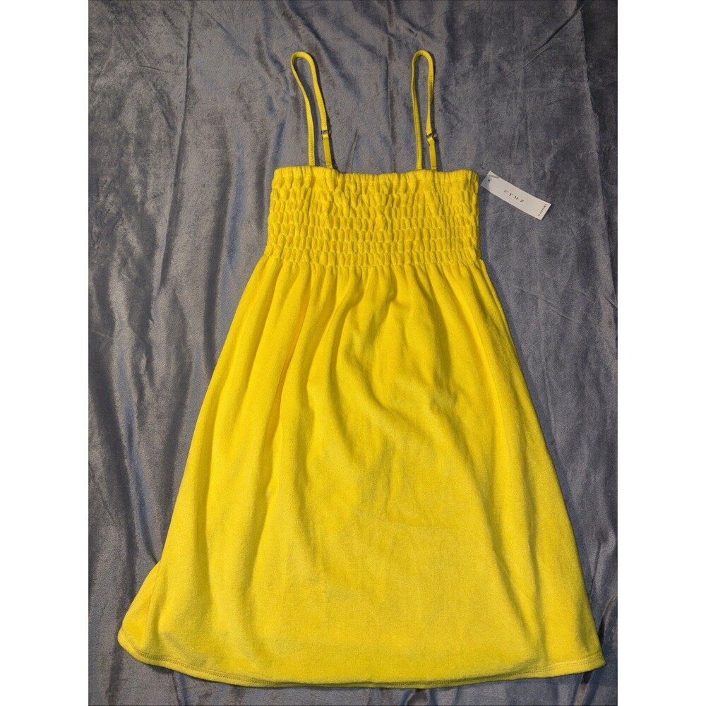 Cruz Natori Women's Yellow Dress Size Small NWT